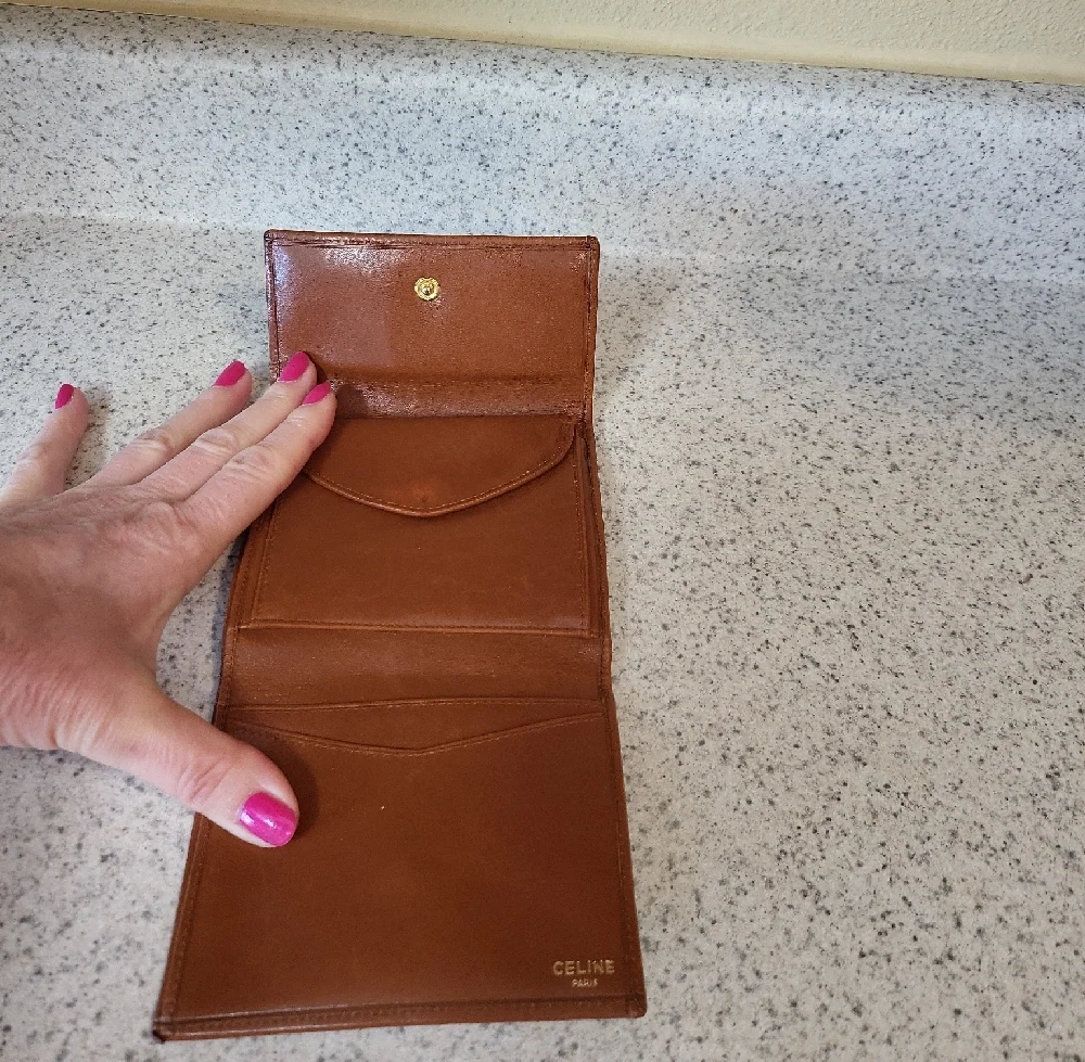 Celine Brown Monogram Wallet